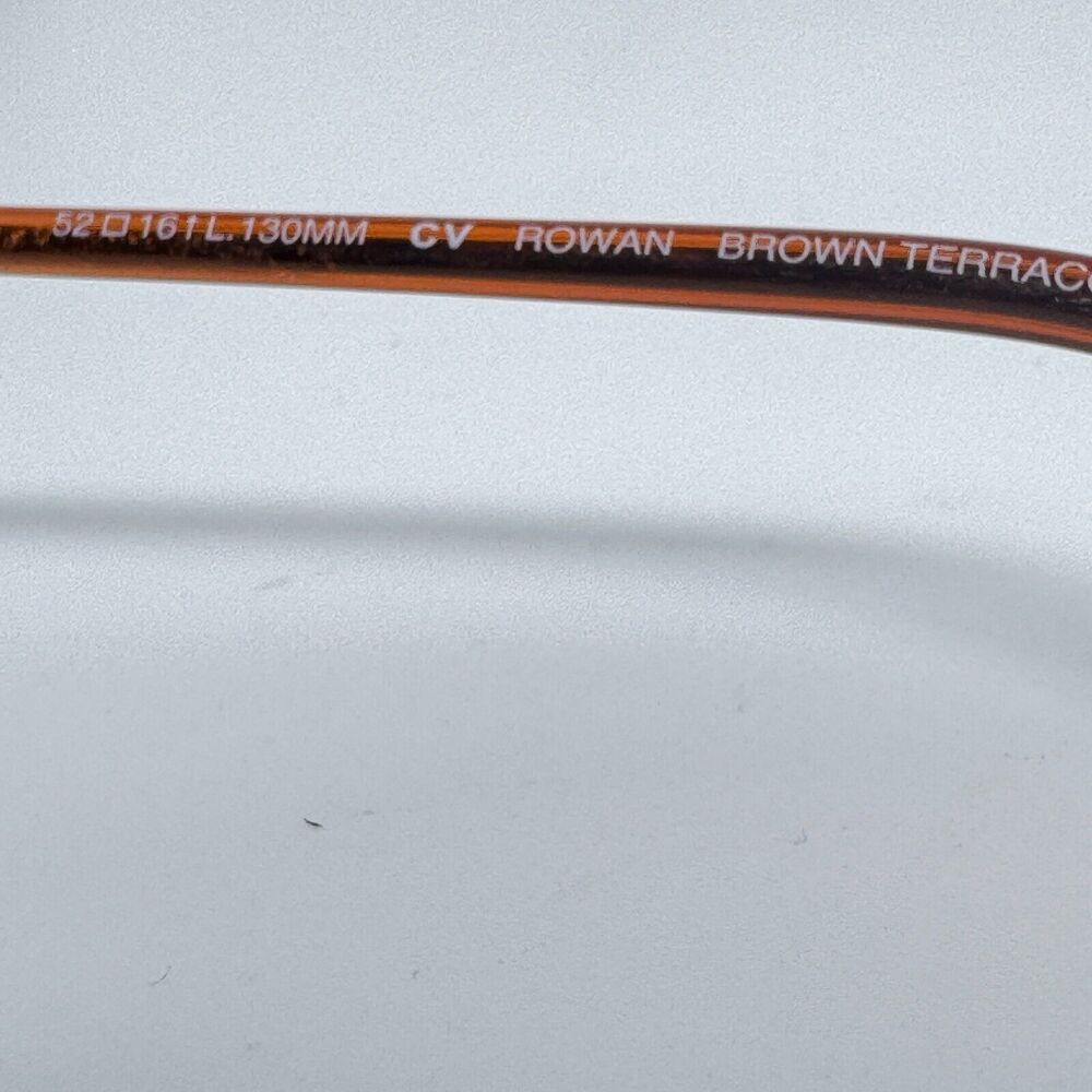 BCBGMAXAZRIA Rowan Brown Fade Eyeglasses Frame 52-16-130mm H16678 - Picture 6 of 7